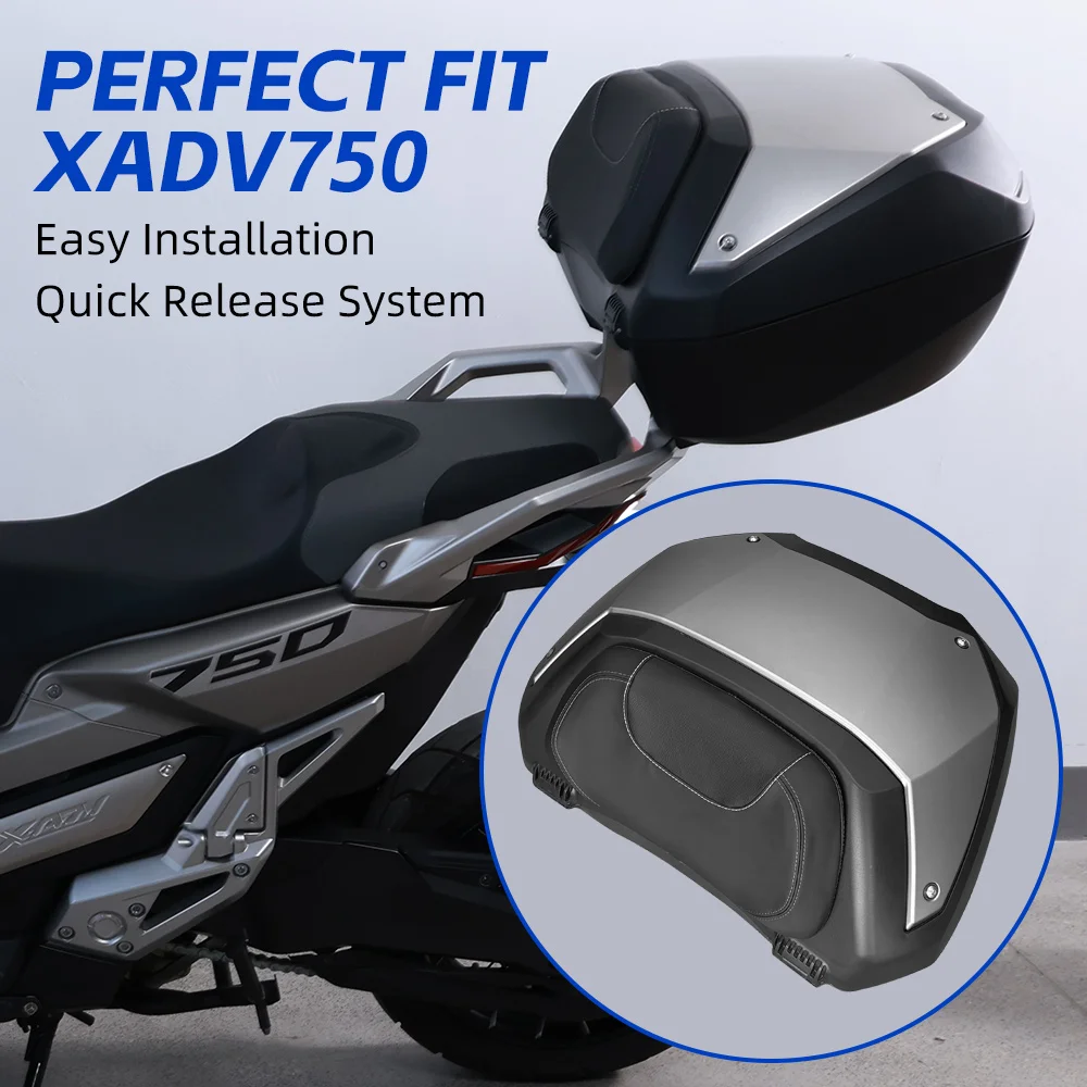 Фото Кофр Speedance XADV750 Custom с быстросъемной системой, без повреждений при установке, подходит для городской езды и длительных путешествий 2022-2026 гг. №2