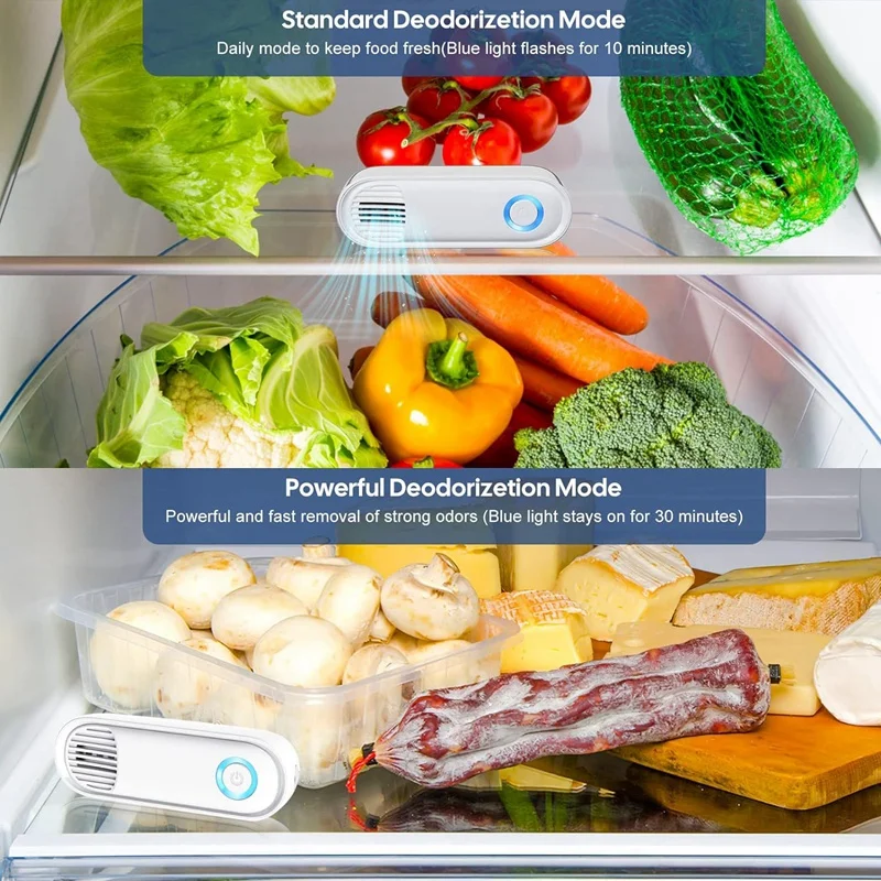USB-дезодорирующее устройство для холодильника и освежитель воздуха многоразовые