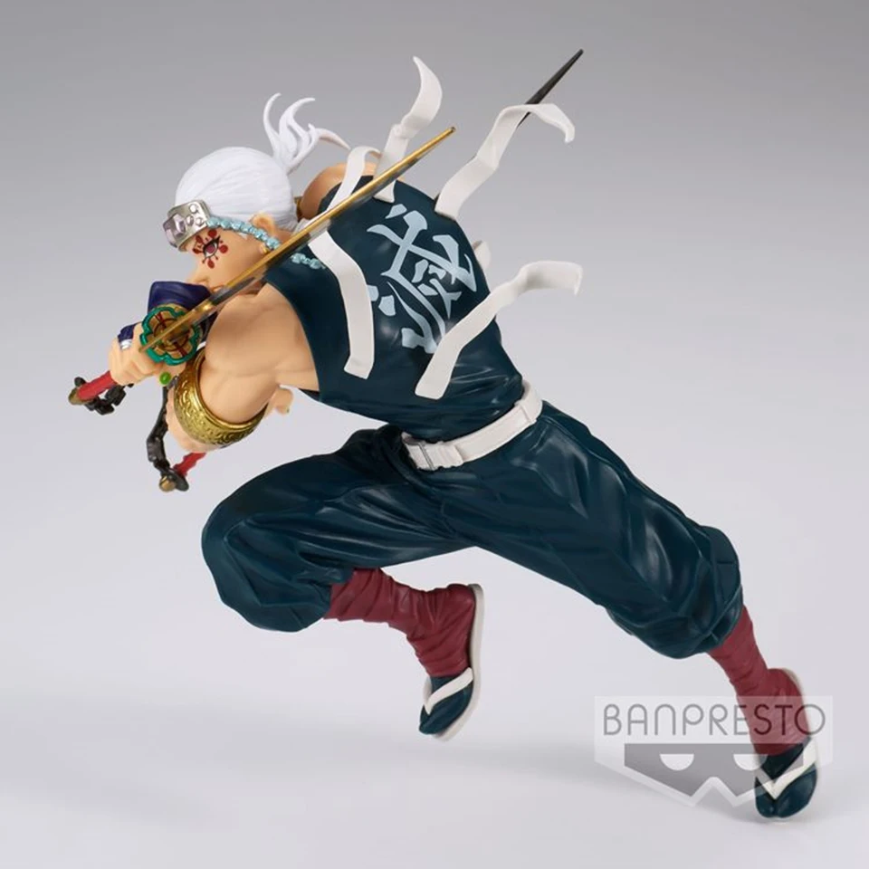 Uzui Tengen figure in combat posture - Demon Slayer 13cm ⚔️ Your ...