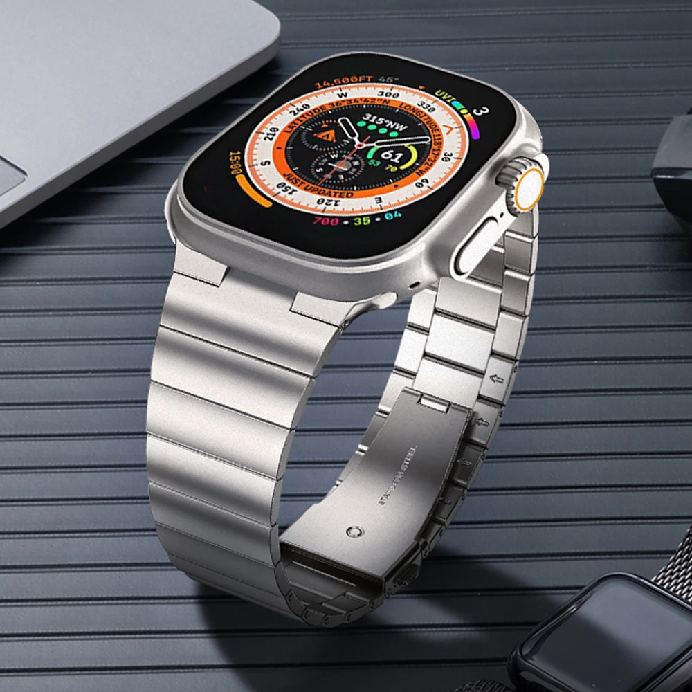 Браслет из нержавеющей стали для Apple Watch Ultra 2 49 мм ...