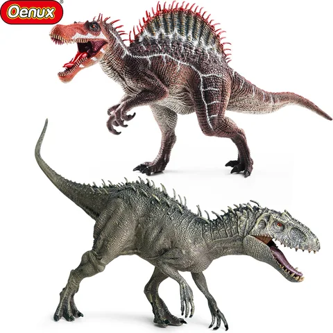 Фигурки Oenux из игры в Юрского периода, индоминус Рекс, спинозавр, Savage, тираннозавр, мир динозавров, животные, ПВХ коллекционные игрушки для детей