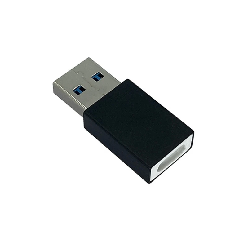 Универсальный адаптер USB C - A с блокировкой данных для безопасной зарядки