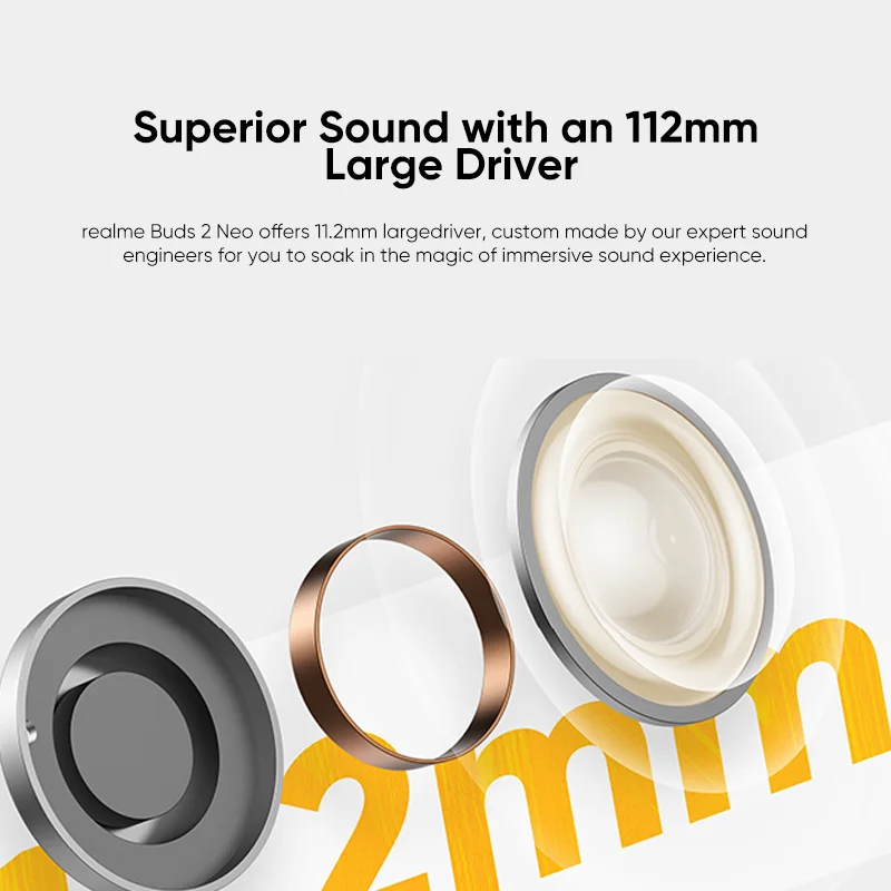 Глобальная версия Realme Buds 2 Neo Wired-3.5mm наушники с микрофоном Earbus Проводная Магнитная