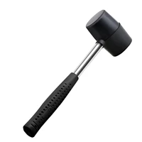 hammer double faced household rubber hammer mallet hand tool for bicycle headset cup removal tool installation tool
