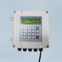 smart externally attached ultrasonic flowmeter with gprs communication