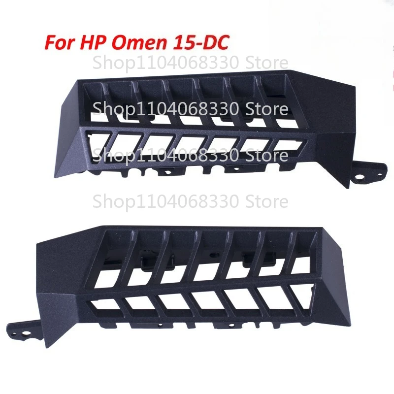 Фото Новый комплект (левый/правый) крышек вентиляторов и шарниров для HP Omen 15-DC US №4