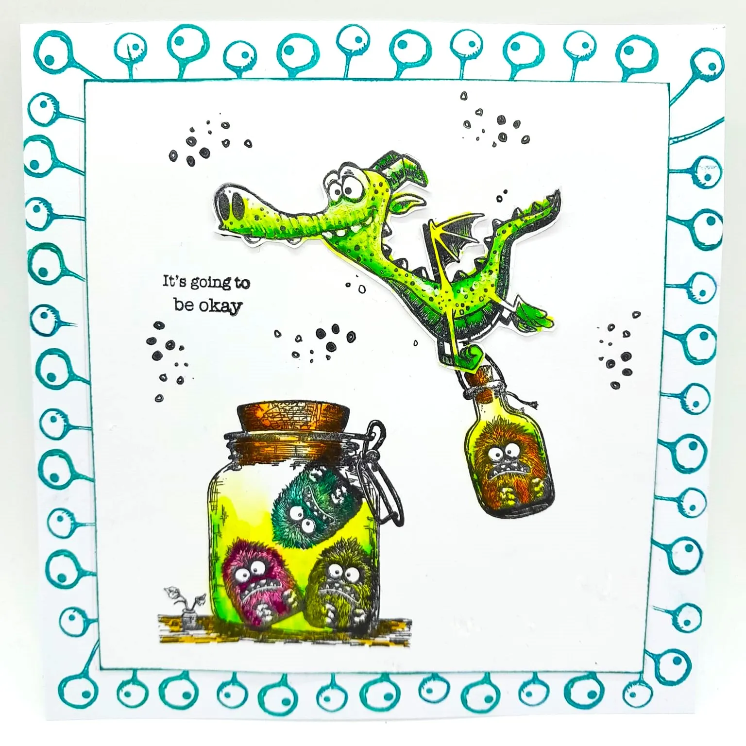 Металлические вырубные штампы для рукоделия Dragon Mail