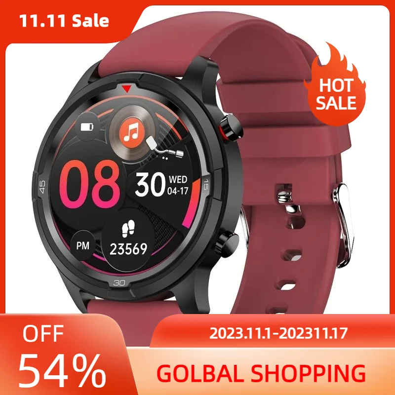 

TW26 Heart Rate Blood Oxygen Sleep Monitoring Bluetooth Calls Local Music Exercise Recording Smartwatch For Men And Women Sales