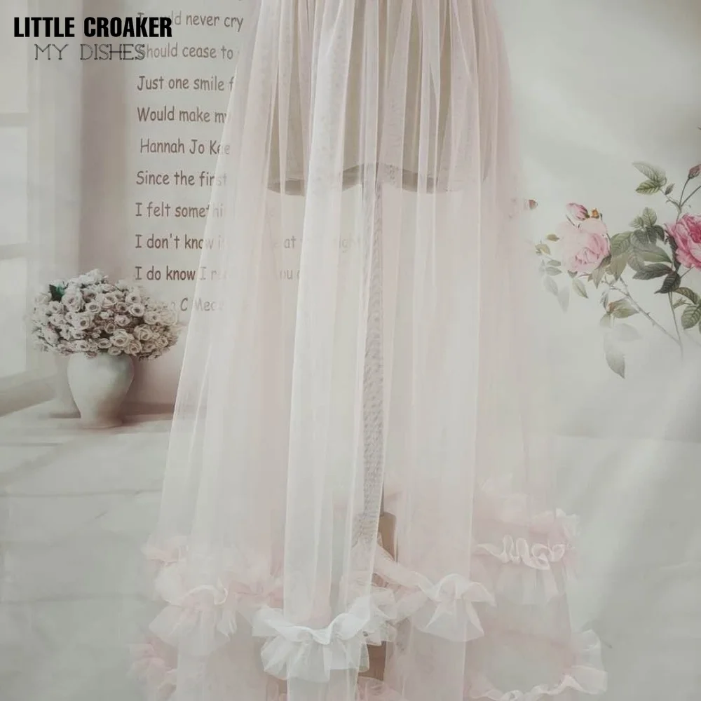 

Женская юбка-трапеция выше колена, привлекательная длинная Плиссированная сетчатая юбка-драпировка, весна-лето 2022