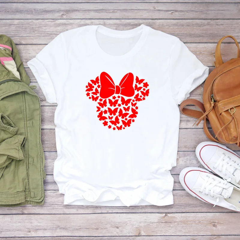 Симпатичные наклейки для одежды с Минни Маус