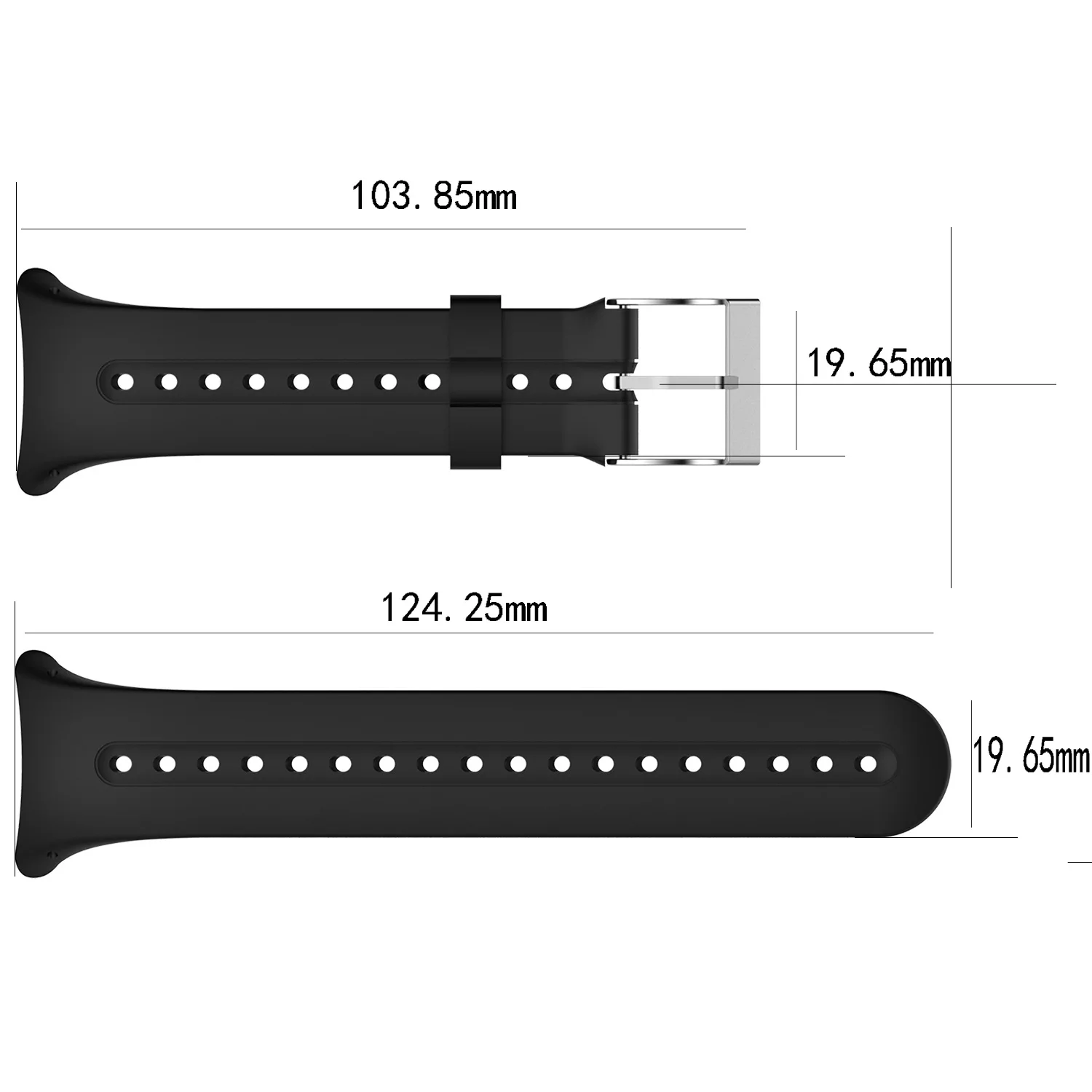 Ремешок для часов Garmin силиконовый сменный спортивный браслет наручных |