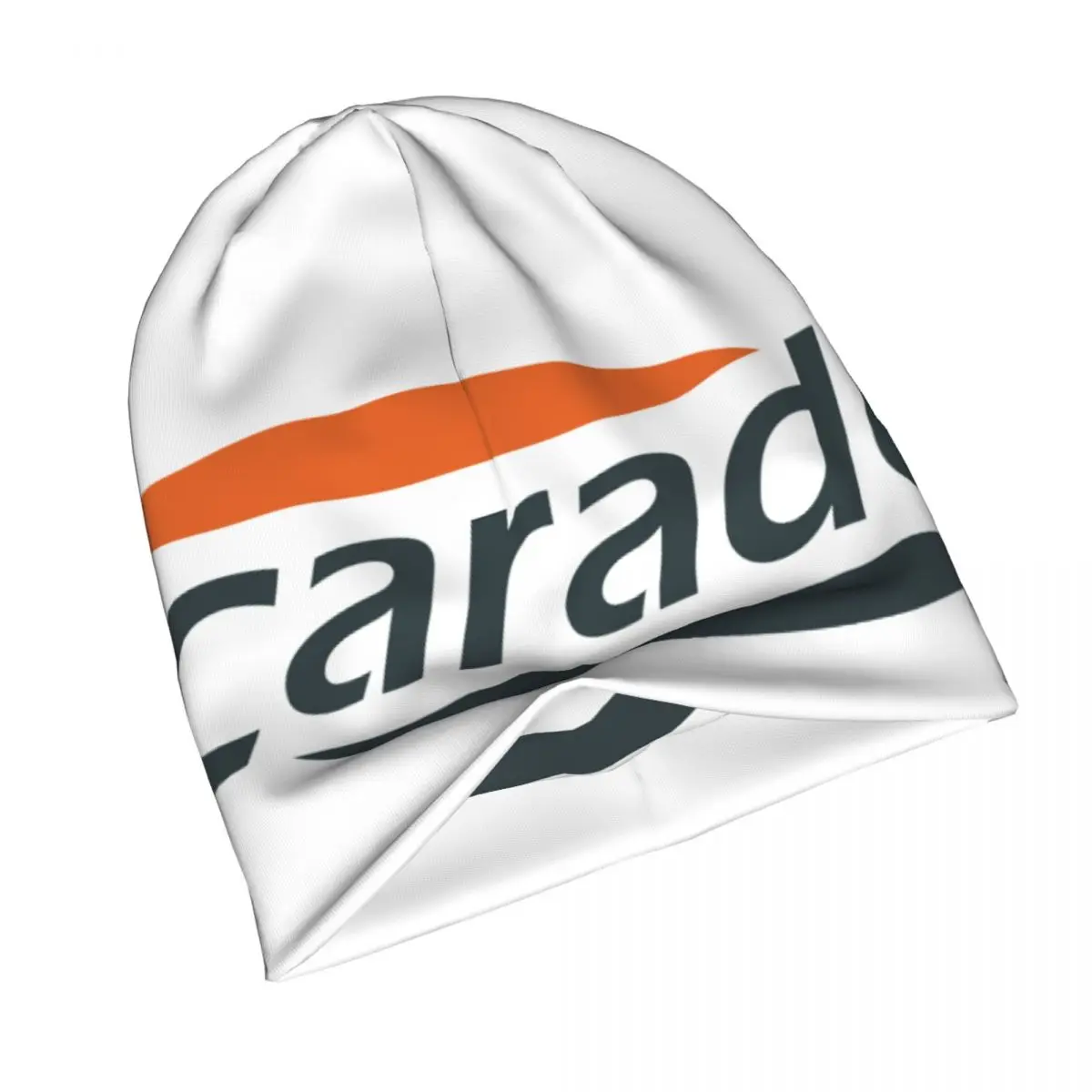 Теплая вязаная шапка с логотипом Carado модная капюшоном осенне-зимние уличные