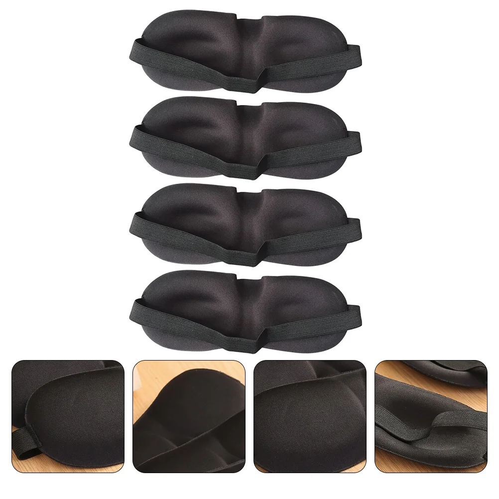 

4pcs Useful Comfortable Night Eyepatch Sleep Eye Cover for Man Adult