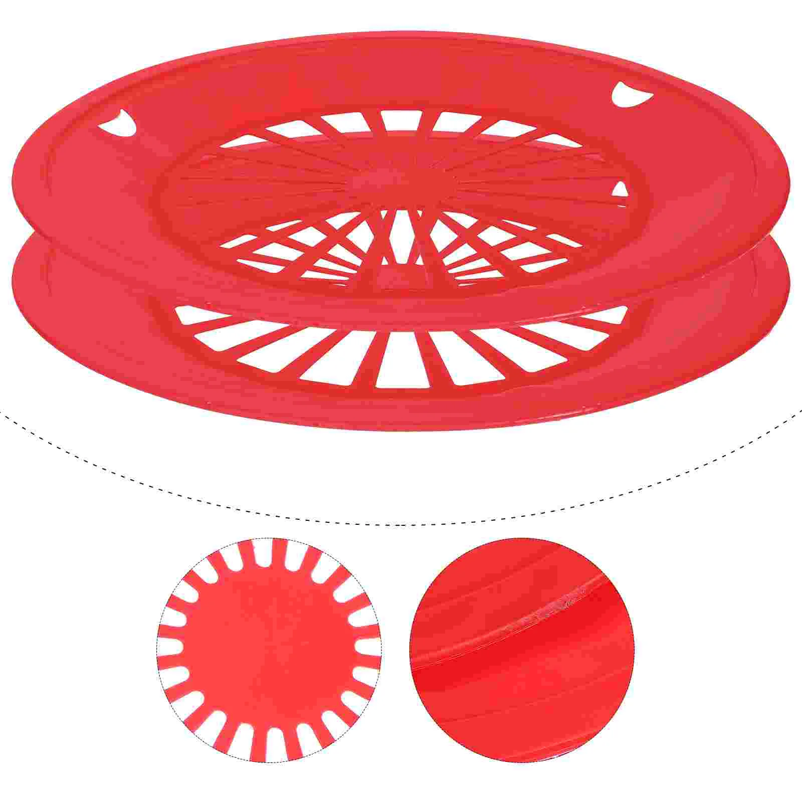 

Plate Holder Paperpicnic Plates Reusable Round Holders Dinner Bbq Tray Supplies Support Disposable Barbecue Trays Platter