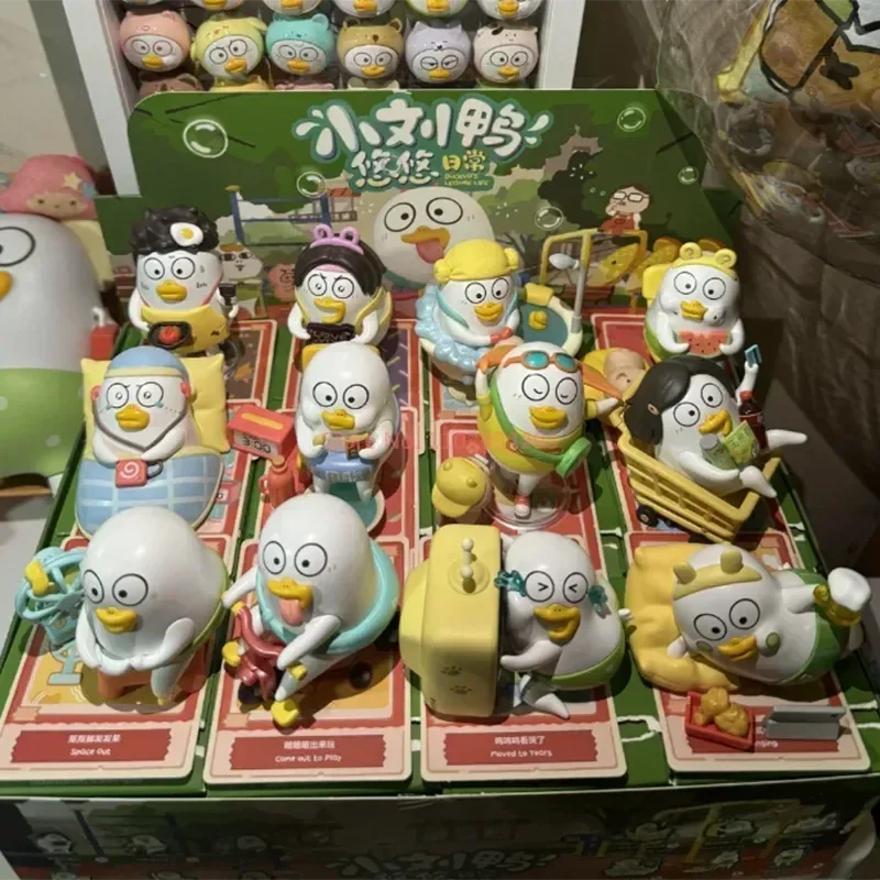 Фото Nuine Duckyo Leisure Life Series слепая коробка игрушки Kawaii кукла Caja Ciega фигурка Caixas модель-сюрприз игрушка Xmas Mystery Box №1
