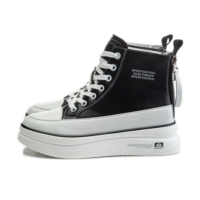 

Женская Повседневная обувь из коровьей кожи, на толстой подошве