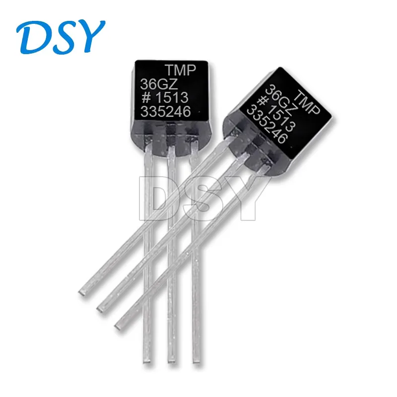 5 шт., встроенный датчик температуры TMP36GT9Z TMP36GZ TMP36 TO-92