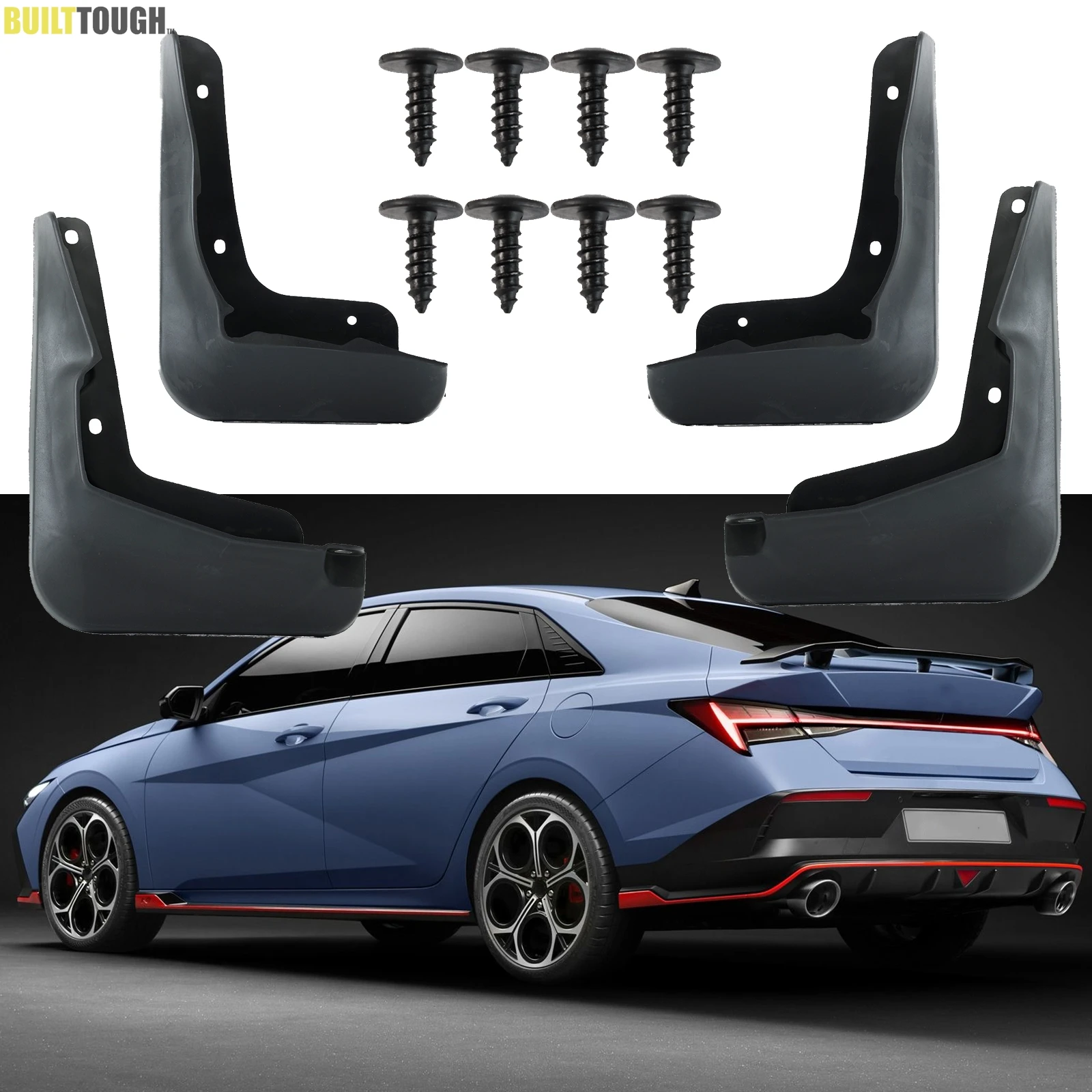 

4 шт. для Hyundai Elantra i30 Avante N Line брызговики брызговики на крыло брызговики автомобильные аксессуары 2024 2025