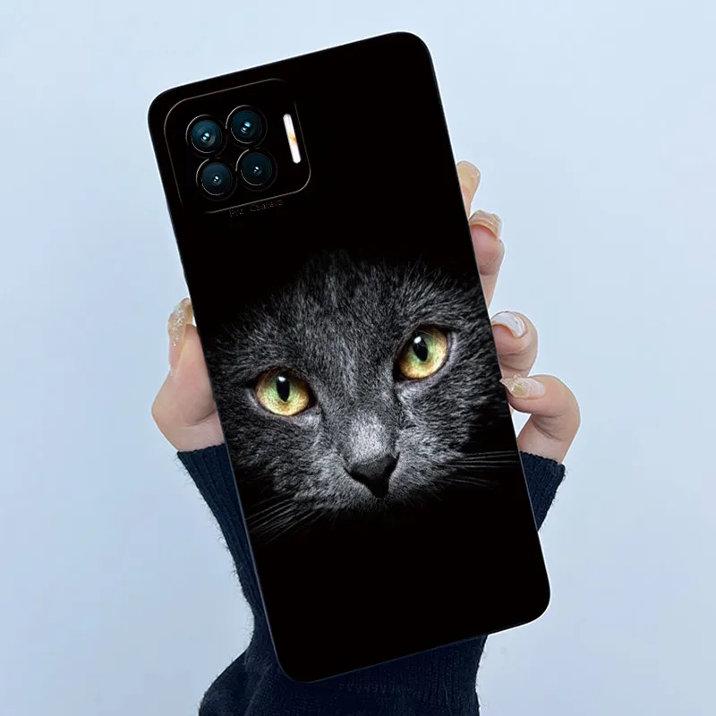 Чехол для телефона OPPO F17 Pro Reno 4 Lite с простыми цветами, мягкий жидкий силиконовый чехол для OPPO A73 A93 Reno4 Lite Fundas (art.: 3920d20fa22fb) - 3920d20fa22fb