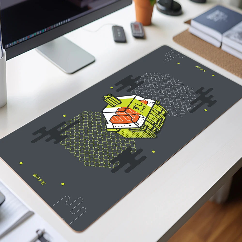 

Switch Pad Green Blue Mouse Pad Sushi Suitchi Deskmat Shaft Mechanical Keyboard Personalized Mousepad Company Rubber Table Mat