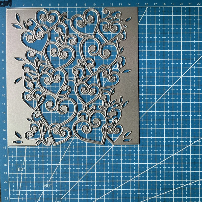 suła bogini metalowe matryce do wycinania serca zestaw krawędzi Diy Scrapbooking Album fotograficzny dekoracyjne tłoczenie kartki papierowe