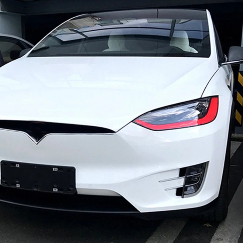 

Налобный фонарь для Tesla Model X S дневные ходовые огни меняющая цвет пленка защита от царапин декоративная пленка