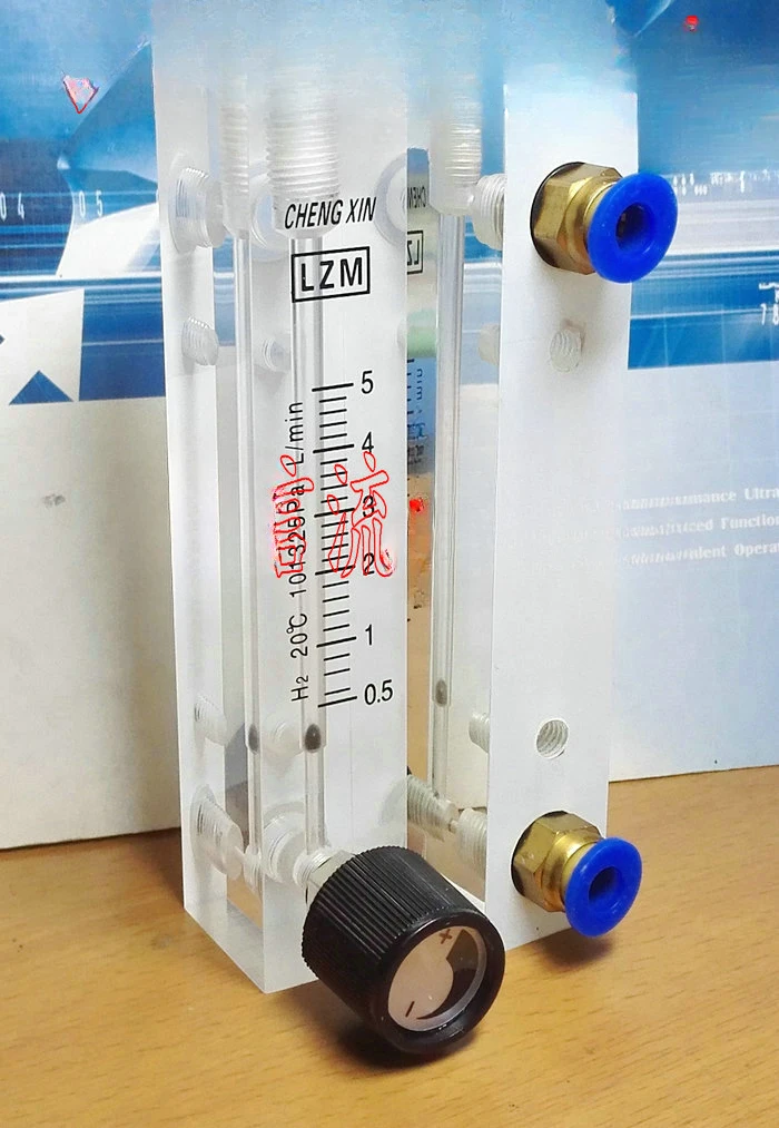 Регулируемый небольшой расходомер газа H2 0 5 ~ л/мин