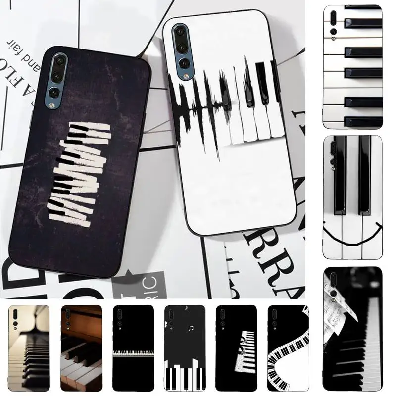 

Piano keys notes Phone Case for Huawei P30 40 20 10 8 9 lite pro plus Psmart2019