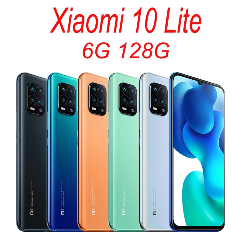 Xiaomi 10 Lite Smartphone 5G NFC Snapdragon 11 Lite  Extreme Full Netcom Dual SIM Global Version Mobile Phone