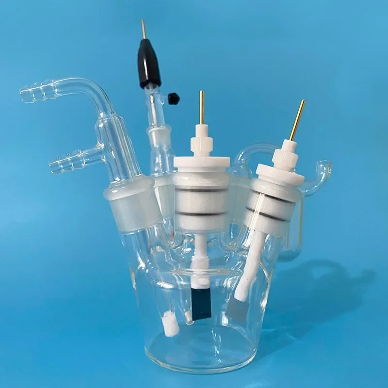 Герметичная электролитическая ячейка с пятью портами