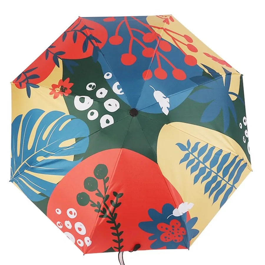 

Mini Umbrella Small Portable Sun Protection Uv Rain Umbrella for Children Mini Paraguas Umbrella Rain Women Flower Travel HH50YS