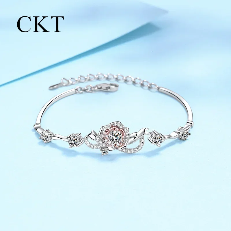 18-каратное белое золото платина PT950 ювелирные изделия GRA сверкающий 1 4 карата