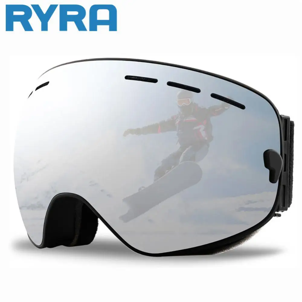 

Mountaineering Goggles Anti-wind Glasses Large Spherical Ski Goggles Winter Outdoor Equipment High Quality Anti-fog Anti-sand