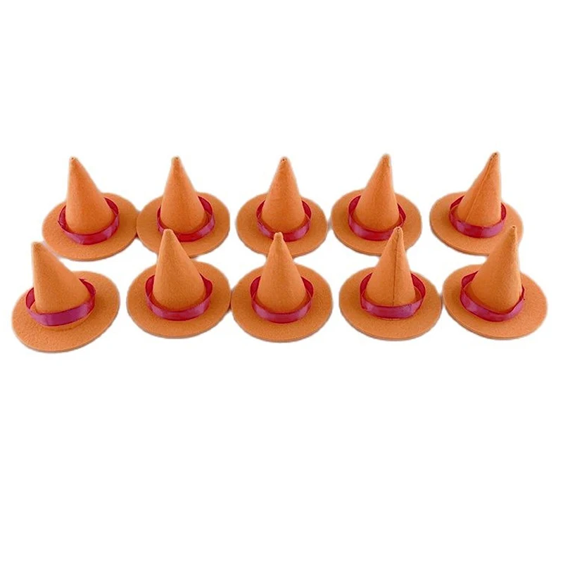 

Миниатюрные шляпы ведьмы из полиэстера GZYUCHAO EL, набор из 10 штук