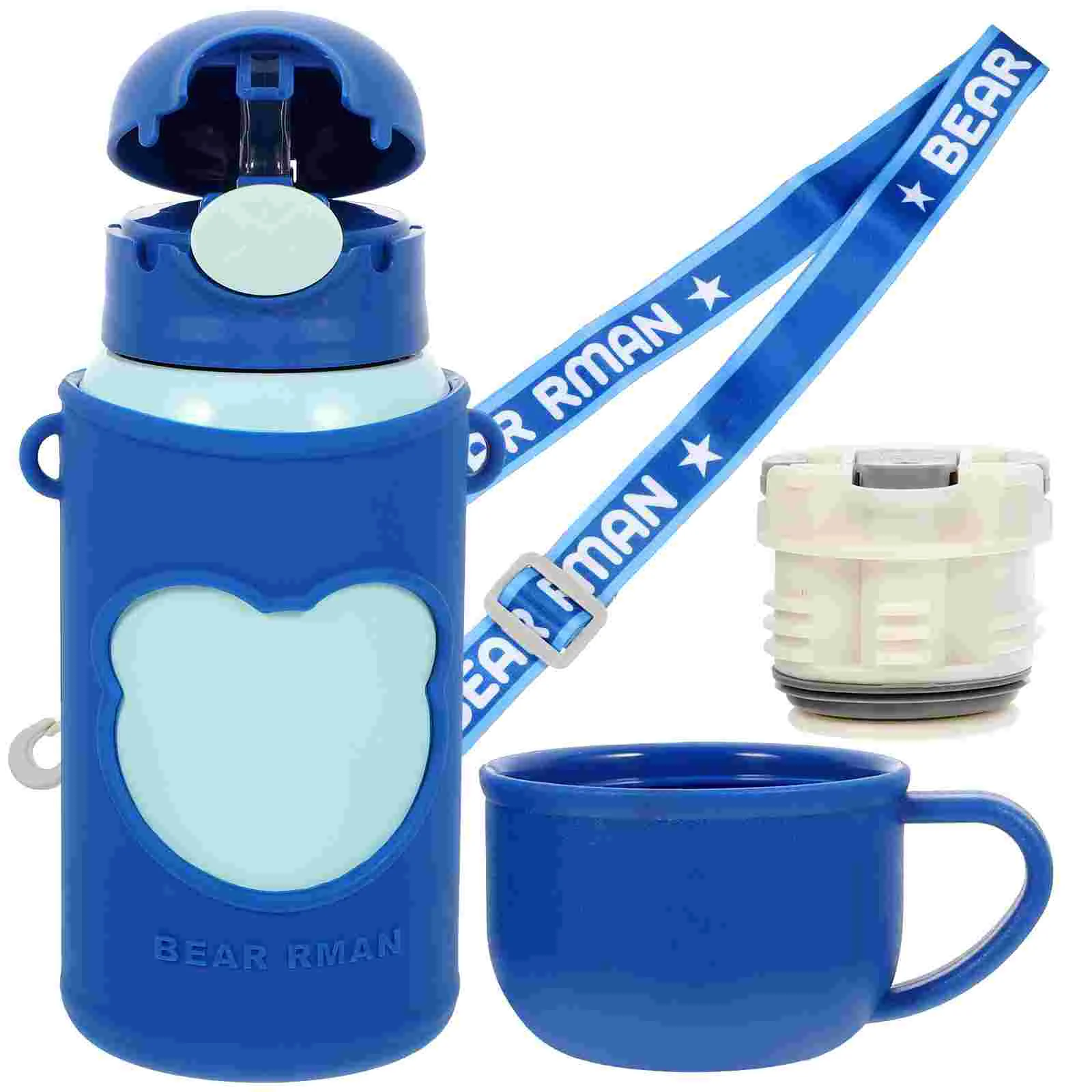 

1 Set Insulated Stainless Water Hanging Cup Lidded Drinks Container Metal Insulated Mug for Outdoor Kids Water