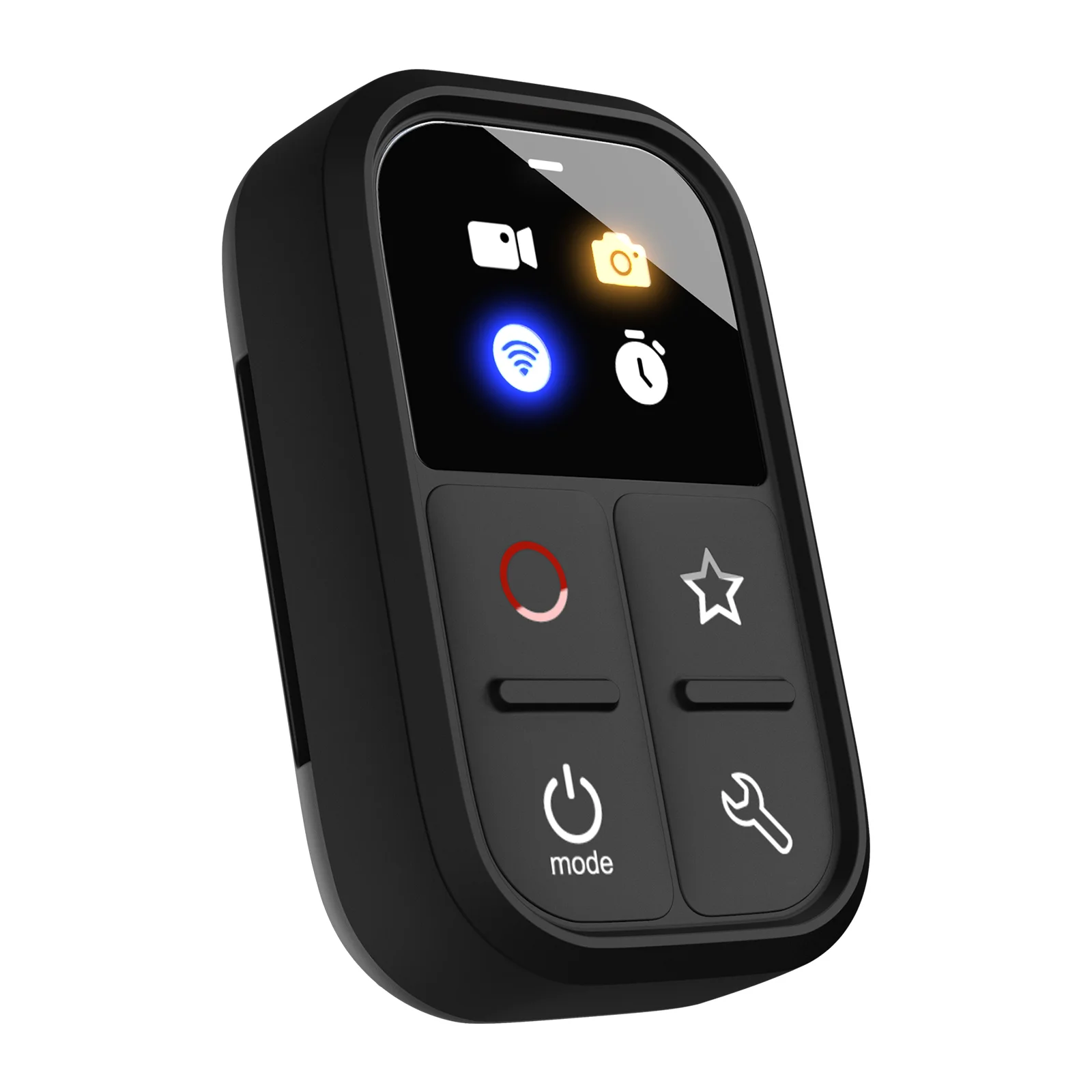 

Wireless Smart Remote Control Replacement for GoPro Hero 10/9/8/Max LED Colorful Screen Built-in Battery 50M Control Distance