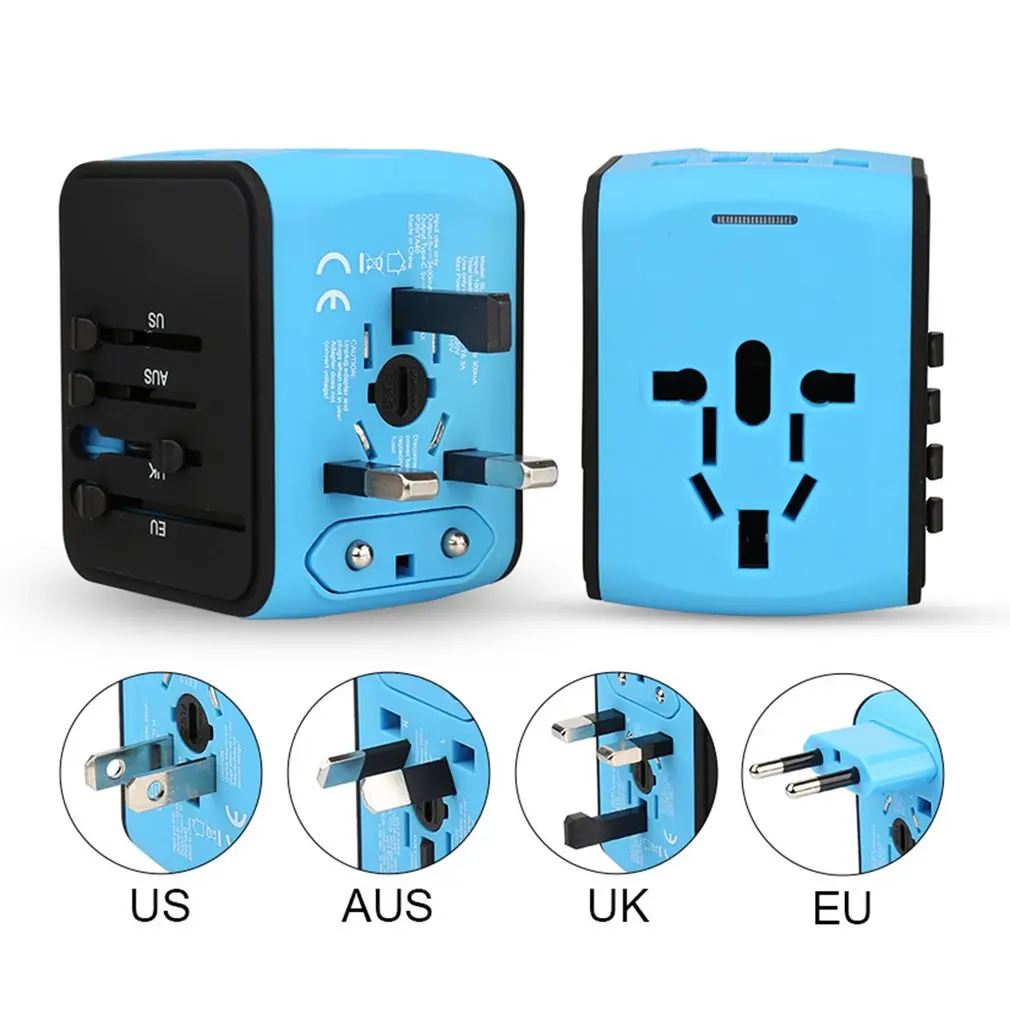 

Универсальное зарядное устройство с 4 USB-портами, 5 В