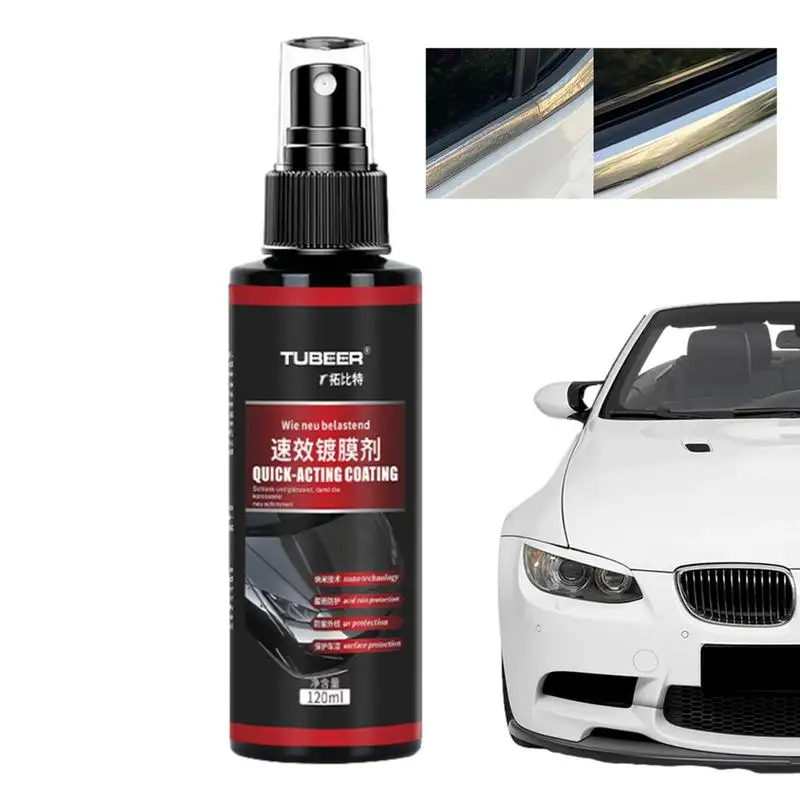 

120ml Automobile Nano Coating Agent Glaze Sealing Paint Spray Quick Effect Coating Agent For Water Driving And Polishing