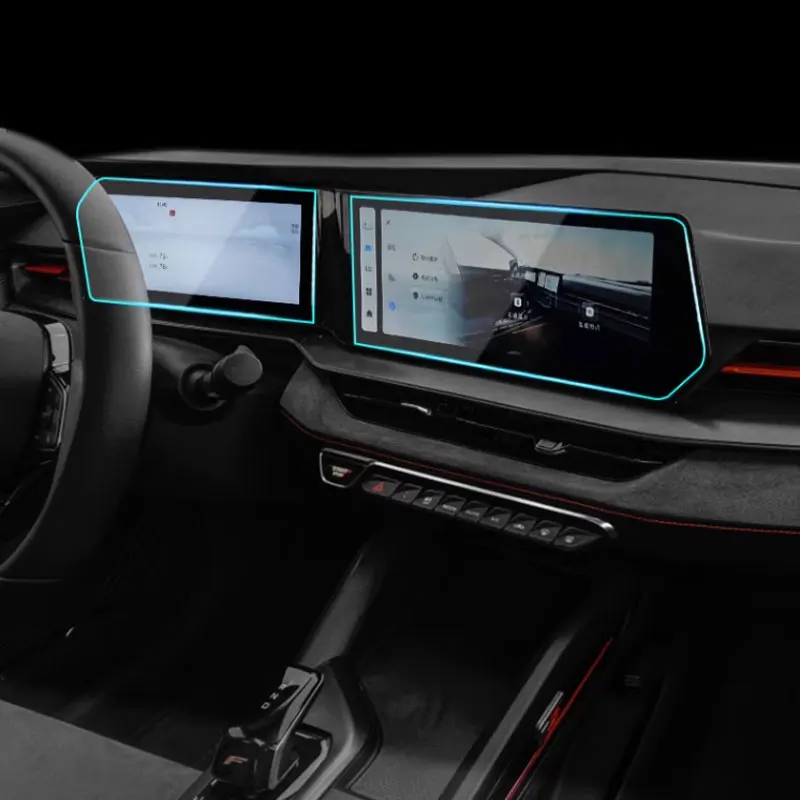 

2 шт. защитная пленка из закаленного стекла для Geely COOLRAY 2024 12,3 дюйма, автомобильная защита от развлечений, радио, GPS-навигация