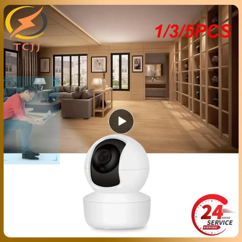 

1/3/5PCS Wifi Surveillance Cameras Indoor Humanoid Tracking PTZ Smart Home Security Protection Audio SD Card IP Camera Baby