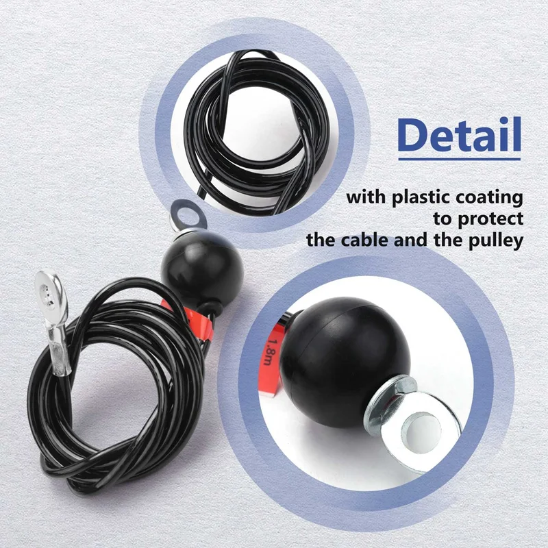 Проволочный Трос для тренажерного зала тяжелая стальная проволока домашнего