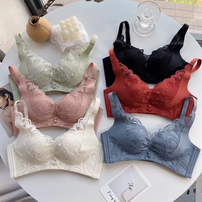 

Senna flower house is a hair generation, non sensory upper support, comfortable non steel ring underwear, lace gathered side