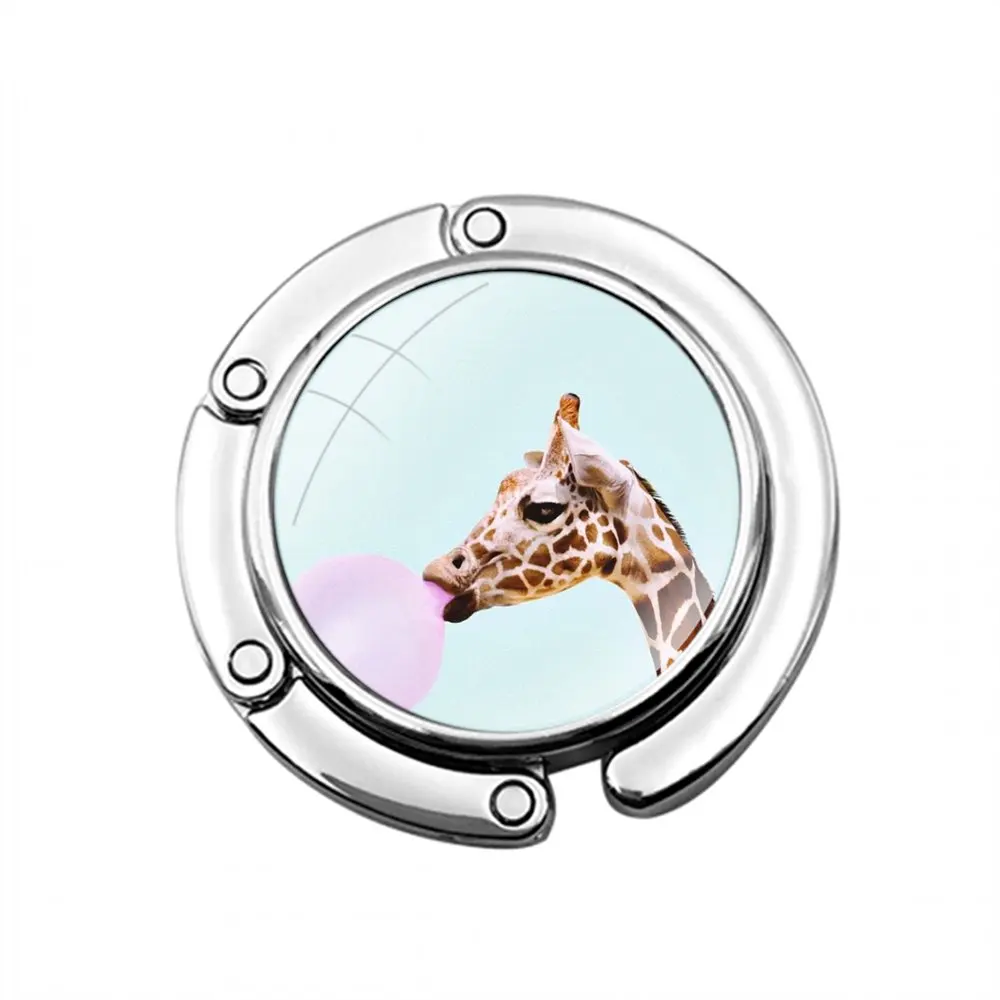 Складной крючок для кошелька Женская настольная сумка складной декоративный