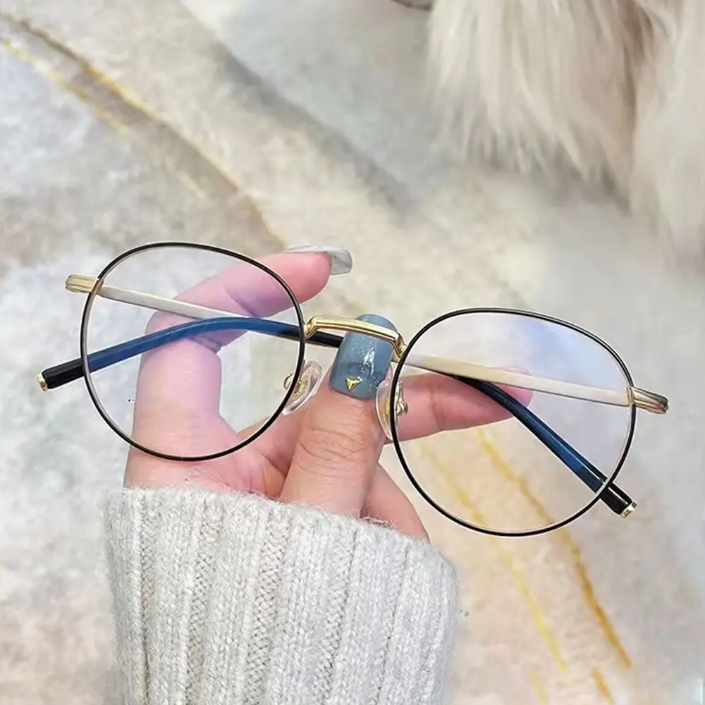 

Fashion Durable Office Portable Anti-Blue Light Glasses Ultra Light Frame Oversized Eyeglasses Computer Goggles