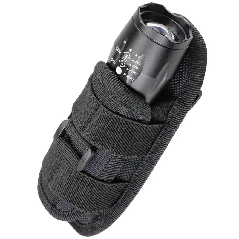 

Flashlight Holster 360-degree Rotatable Flashlight Storage Case Duty Belt Clip Pouch Hunting Light Holder Portable Torch Carry