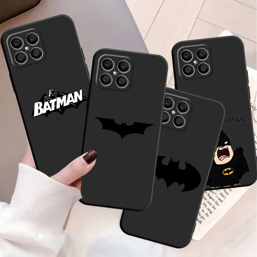Чехол Marvel Batman для Honor 90 Lite 8X 20 70 X8 X8A X9a X7 X6 50 Magic5 Pro 4 черный мягкий чехол телефона