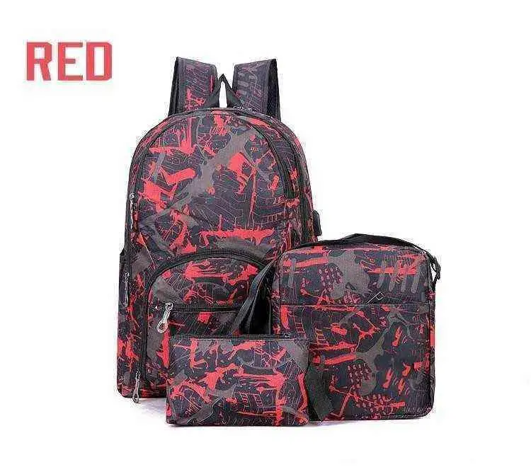 Cheap Out Door Outdoor Bags Camouflage Travel Backpack Computer Bag Oxford Brake Chain Middle School Student Bag Many Colors