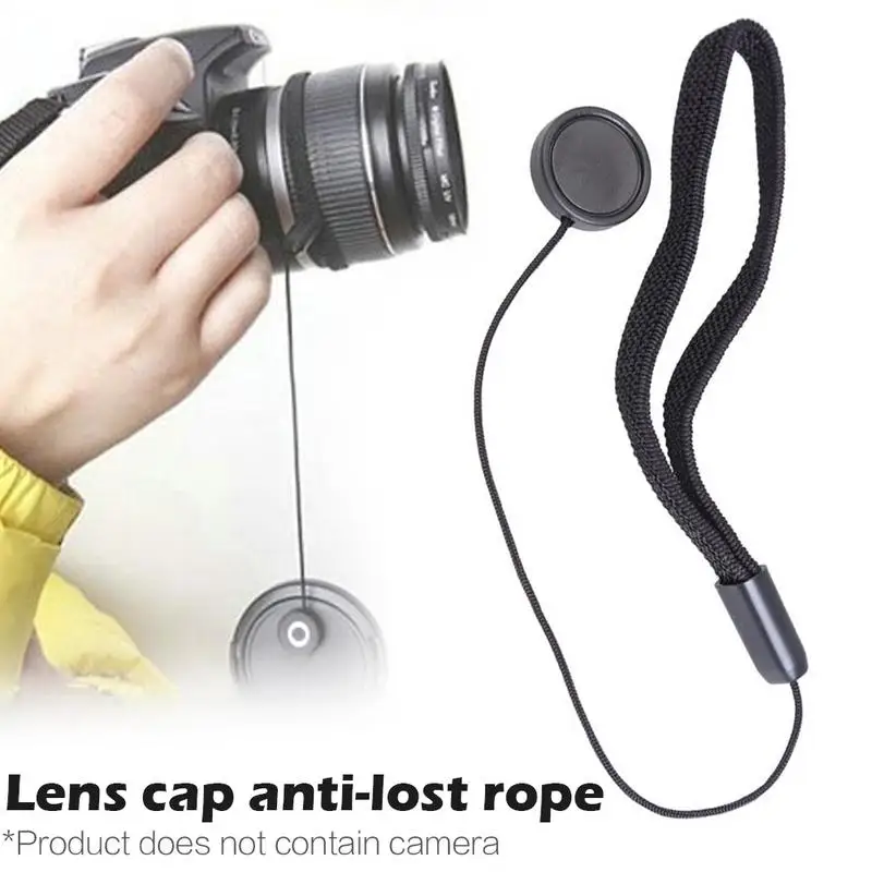 Крышка объектива Держатель веревка для Nikon ForCanonForSony ForPentaxFuji ForPanasonic