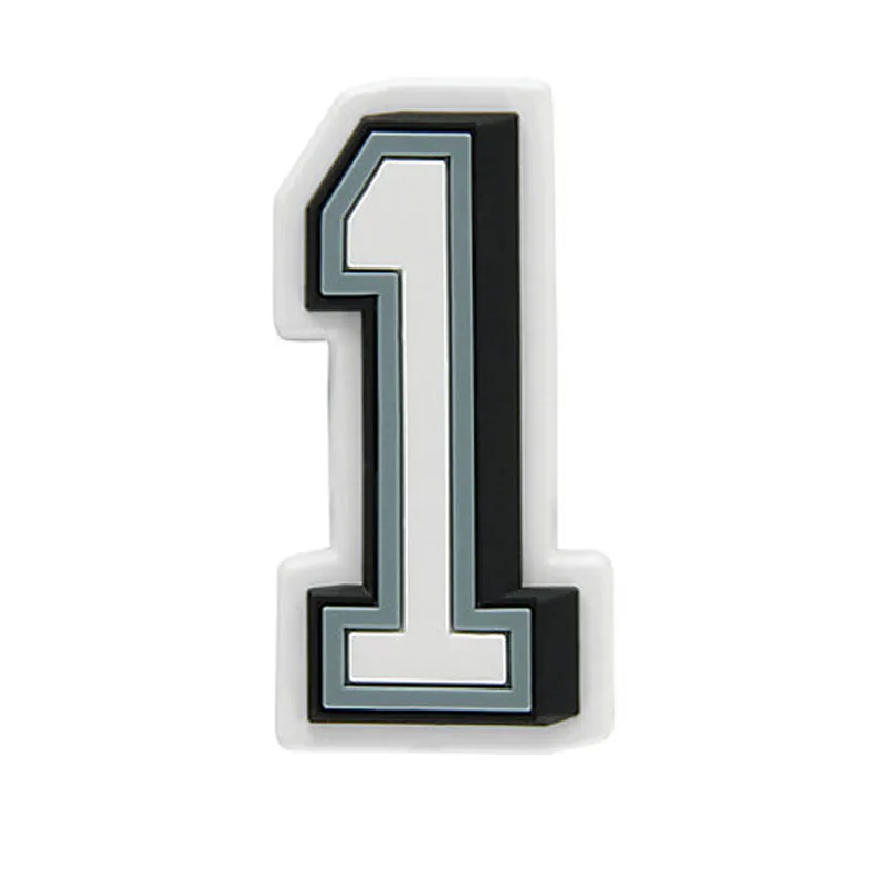 1 шт. подвески для обуви с номером ангела украшения сандалий Crocs мальчики девочки