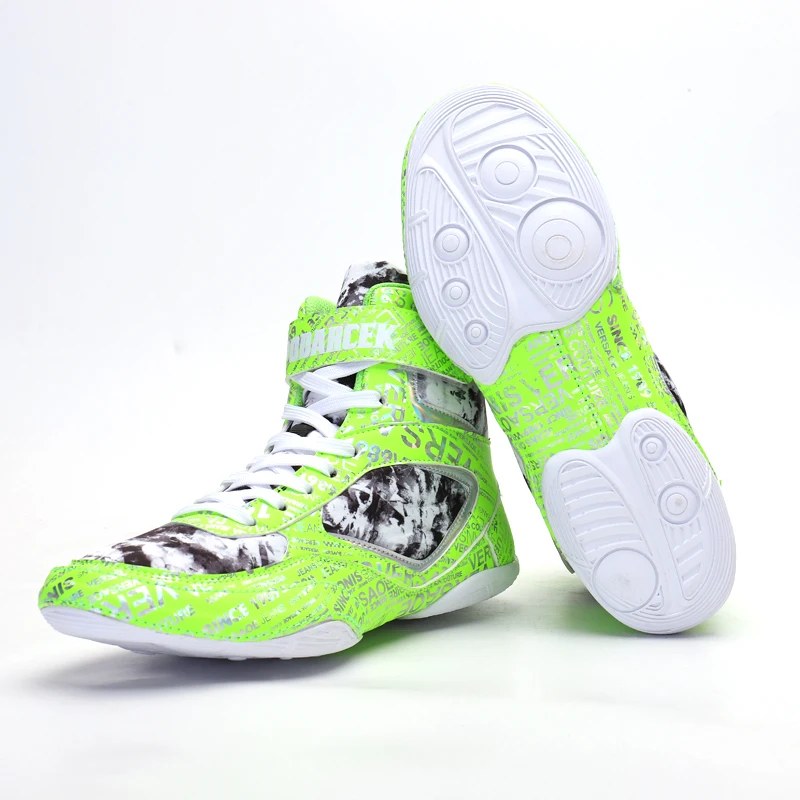 New Training Wrestling Shoes Men Fitness Boxing Shoes Mesh Breathable Luxury Boxing Shoes Men High Quality Wrestling Shoes